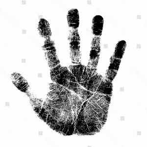 300x300 Mother And Child Handprint Palm Of Woman And Baby Vector Catchsplace