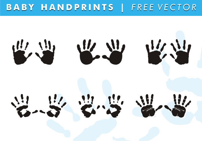 700x490 Free Vector Baby Handprint