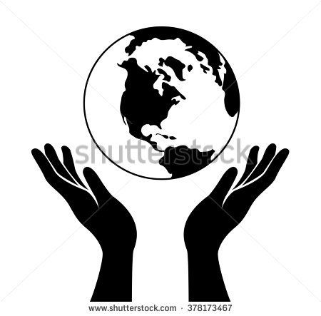 450x443 Hand Hold The World Art Hands Holding The World, Earth