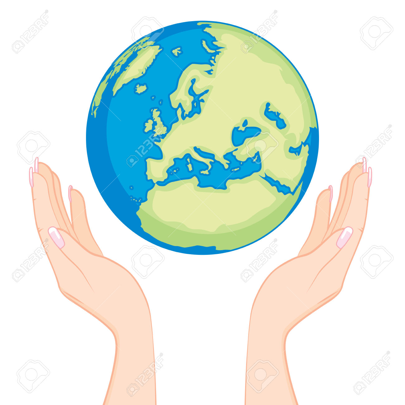 1300x1300 Clipart Hands Holding World Free Cliparts Download Images
