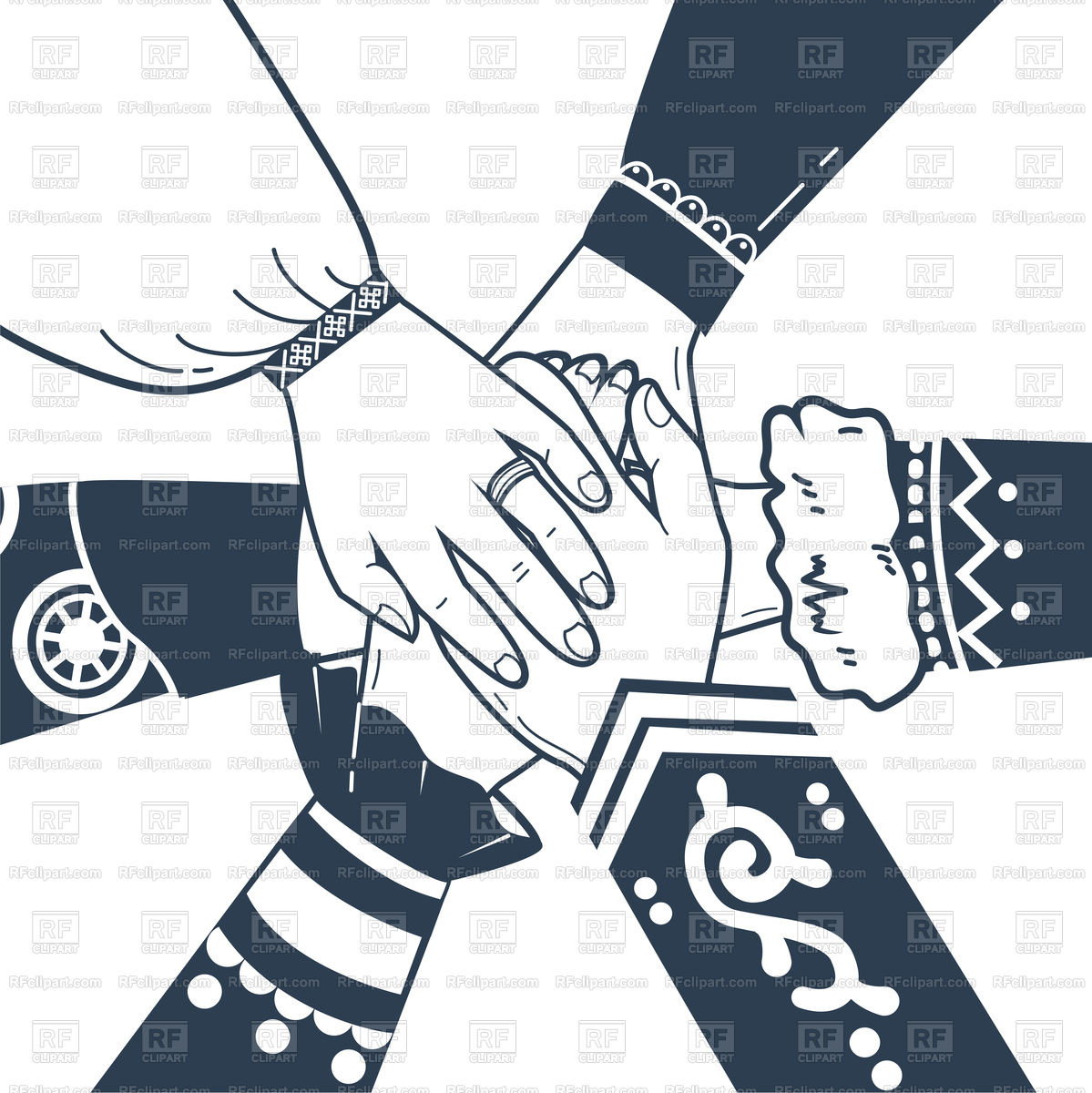 1199x1200 Unity, Friendship, Solidarity Concept