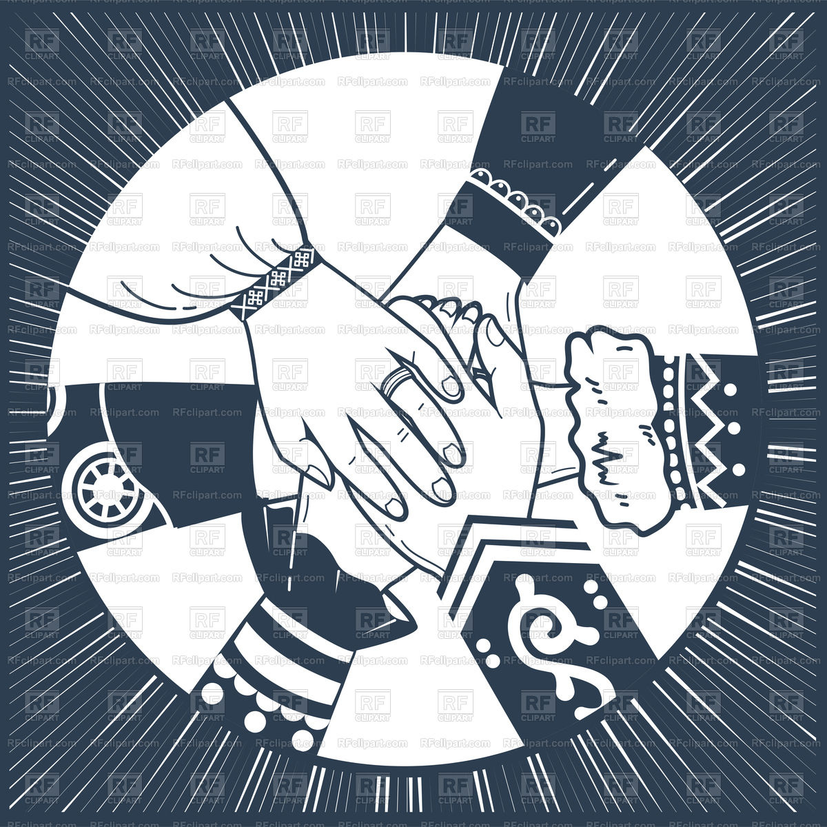 1200x1200 Concept Of Unity, Friendship, Solidarity Of People