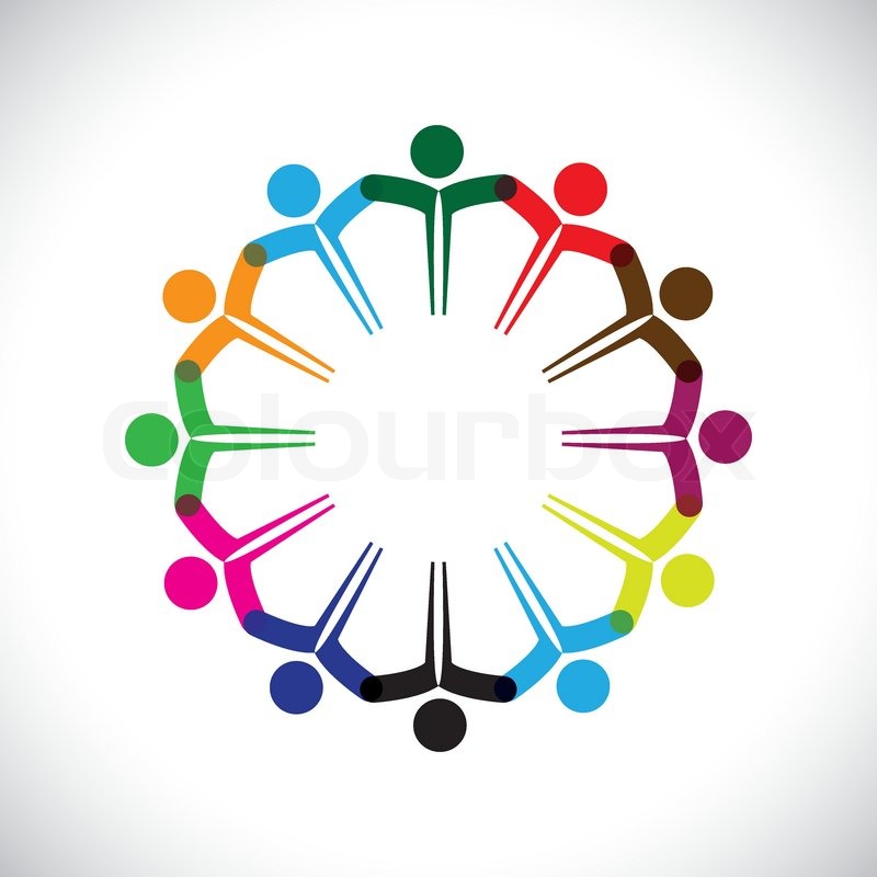 800x800 Concept Vector Graphic People Or Kids Stock Vector Colourbox