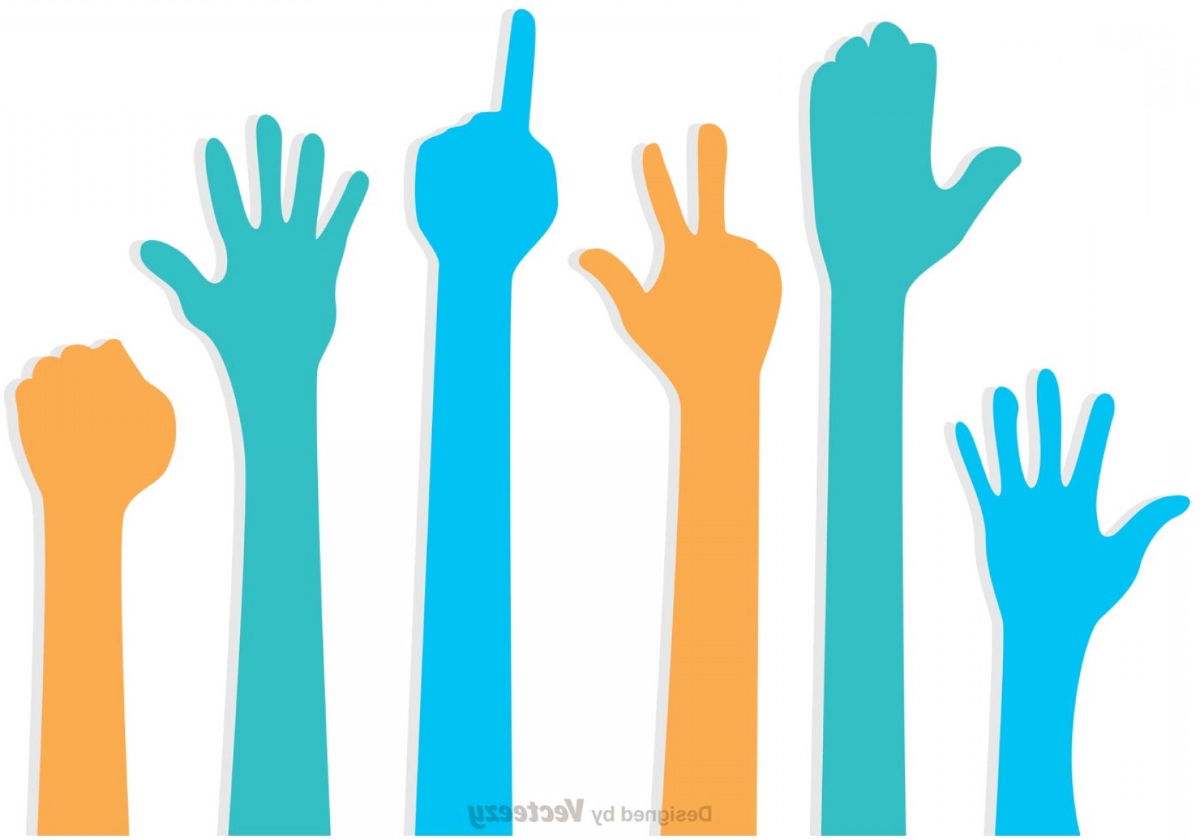 Hands Up Vector at Vectorified.com | Collection of Hands Up Vector free ...