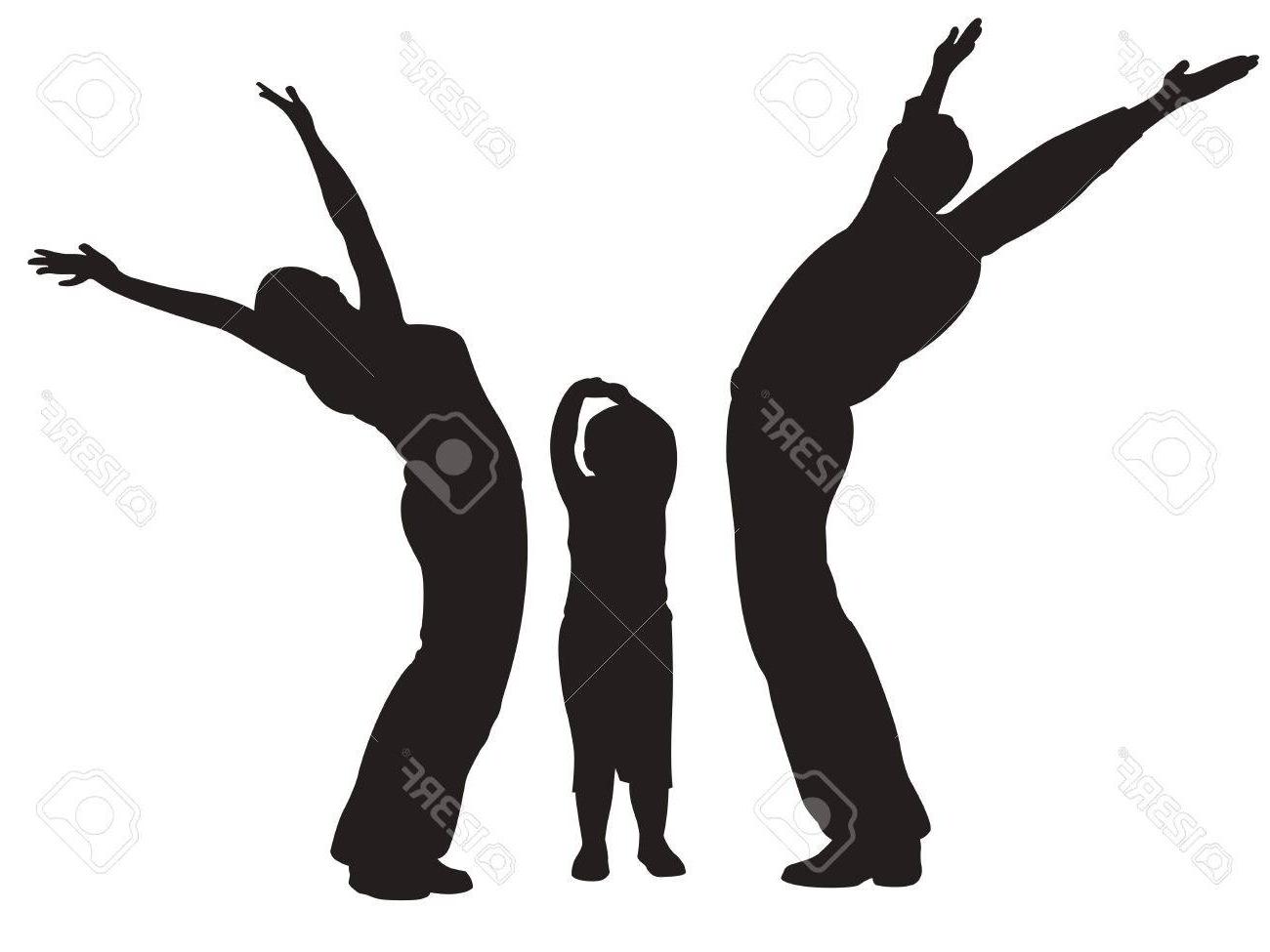 1300x975 Hd Family Handsup Vector Free Free Vector Art, Images