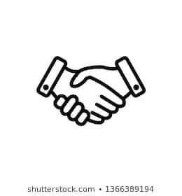 260x280 Handshake Icon Design Template Vector