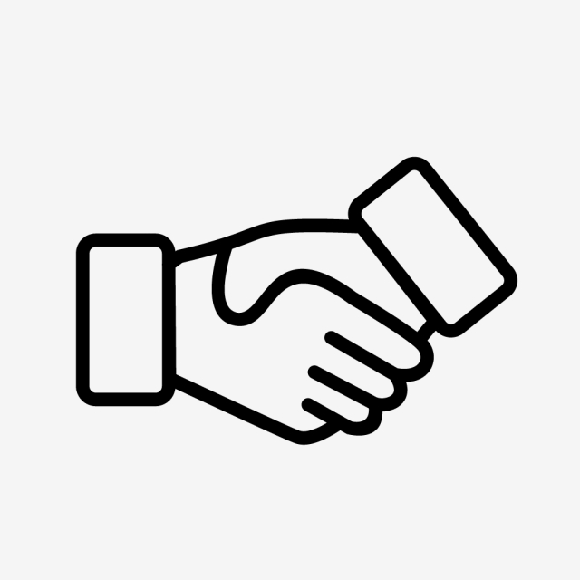 640x640 Vector Handshake Icon, Hand, Hand Icon, Handshake Png And Vector