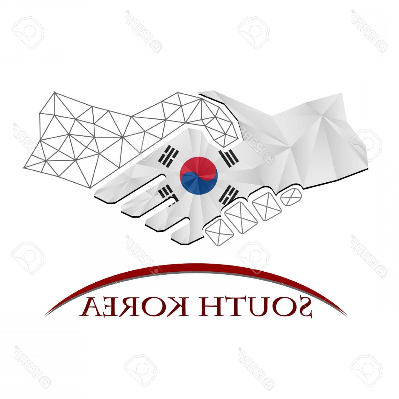 Handshake With Flags Vector Graphic Hoodamathrun 1560x1560 Handshake With Flags Vector Graphic Hoodamathrun