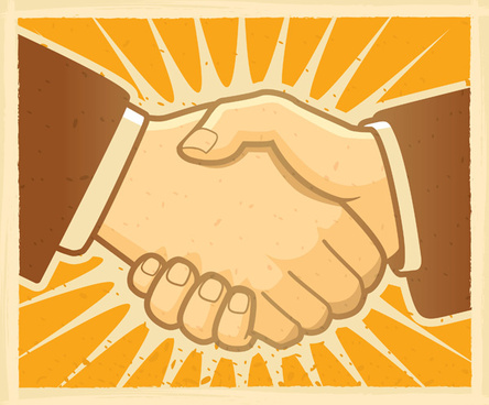 Handshake Free Vector Download 444x368 Handshake Free Vector Download