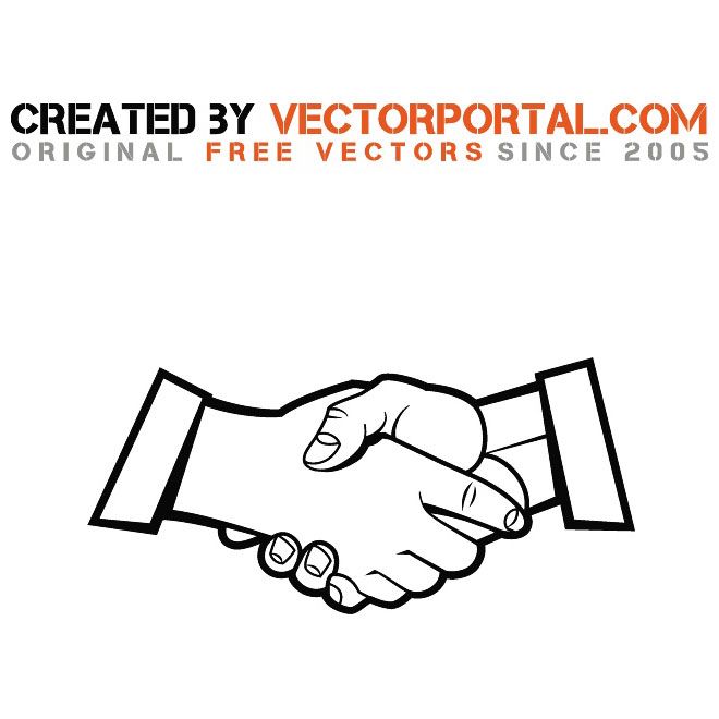 Handshake Vector Illustration Various Vectors Handshake Logo 660x660 Handshake Vector Illustration Various Vectors Handshake Logo