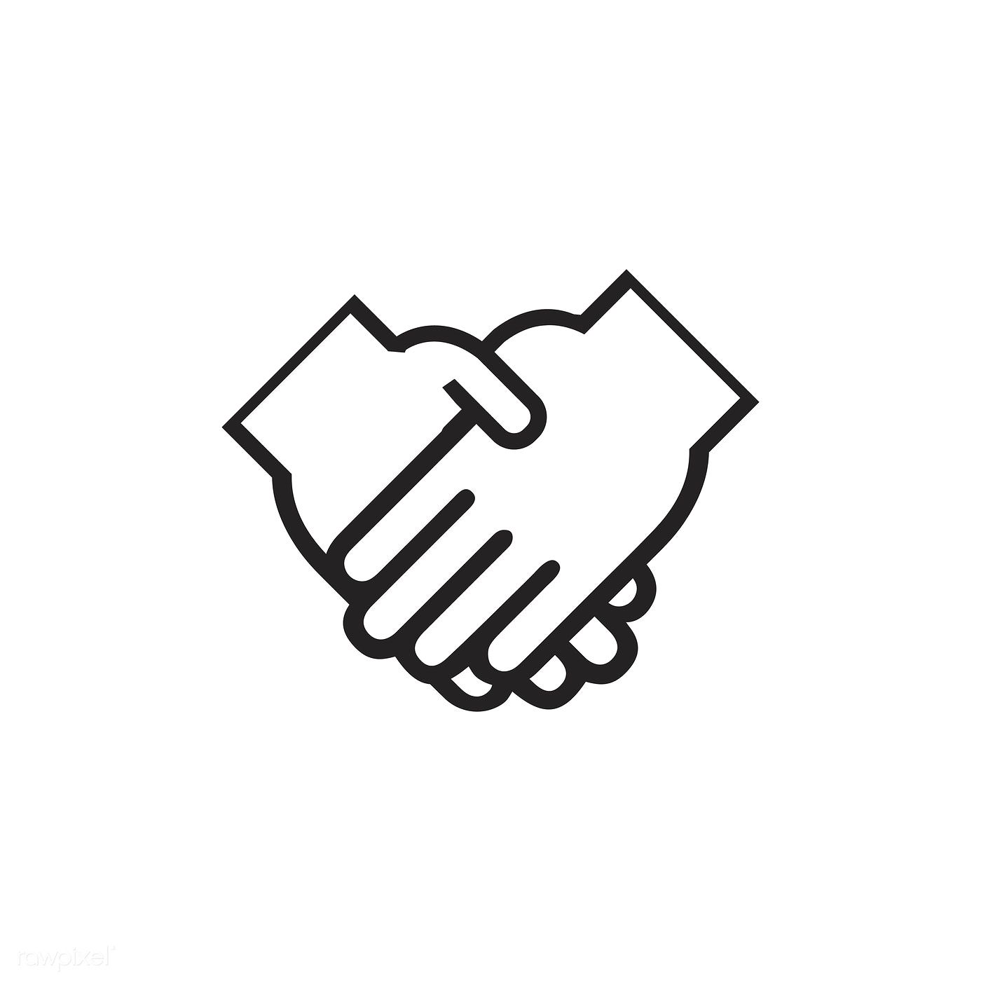 Handshake Logo Vector At Vectorified.com | Collection Of Handshake Logo ...