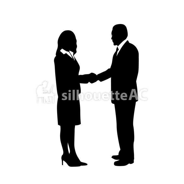 Free Silhouette Vector People 750x750 Free Silhouette Vector People