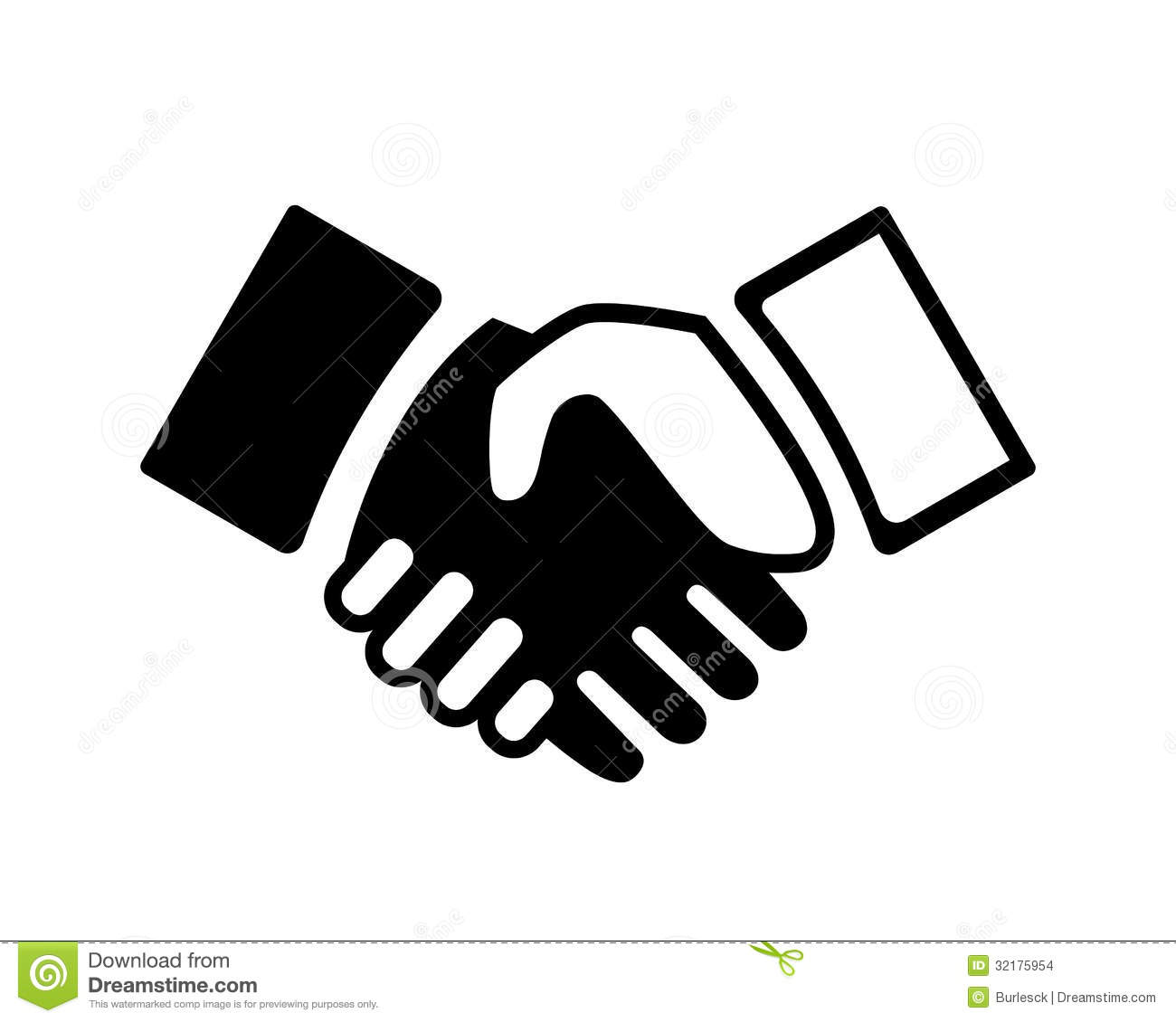 handshake-vector-at-vectorified-collection-of-handshake-vector