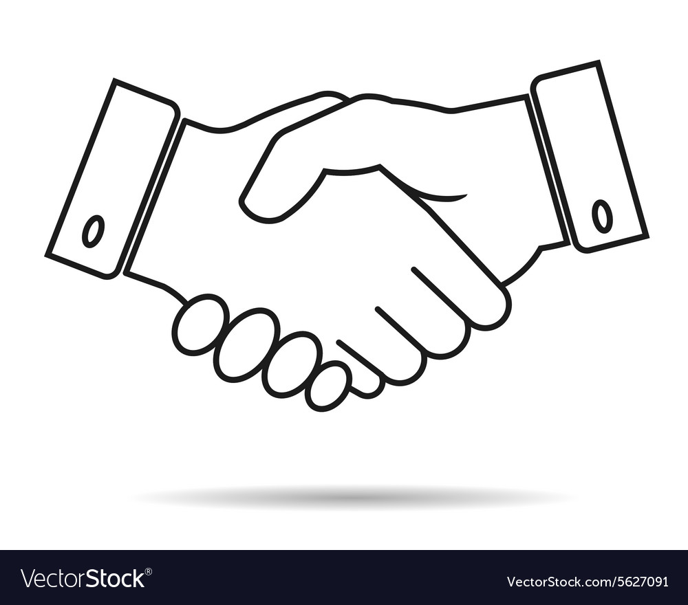 Handshake Vector Free At Collection Of Handshake