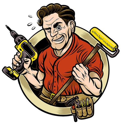 494x500 Handyman Vector Graphics Images