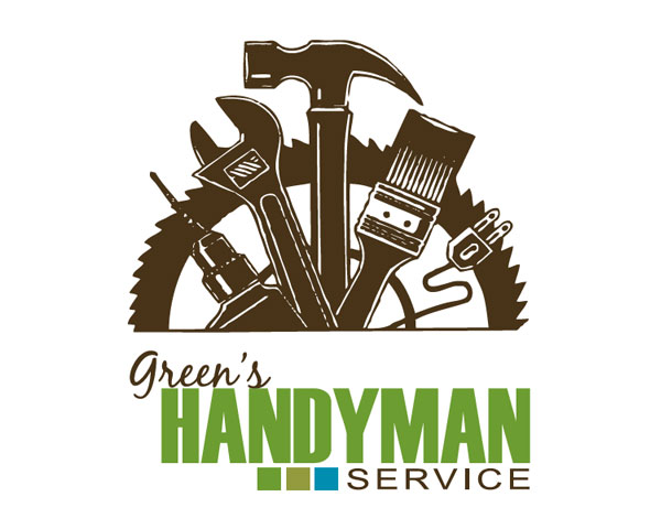 600x480 Handyman Logo Clipart
