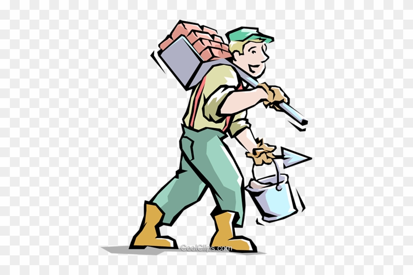 840x560 Handyman Royalty Free Vector Clip Art Illustration