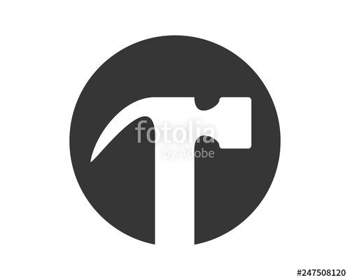 500x400 Hammer Handyman Logo Stock Image And Royalty Free Vector