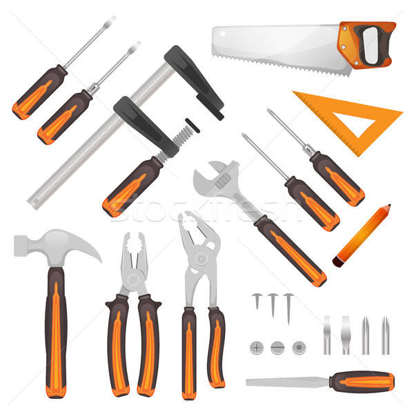 597x600 Handyman Tools Stock Vectors, Illustrations And Cliparts Stockfresh