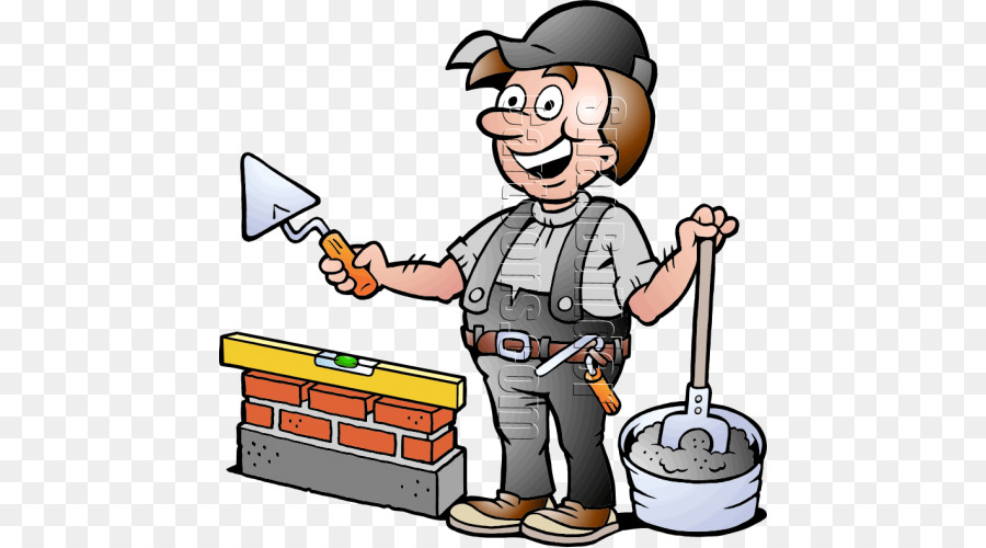 900x500 Bricklayer Vector Graphics Stock Photography Cartoon Illustration