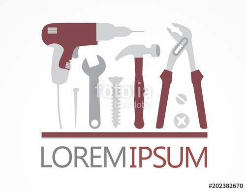 500x388 Colorful Set Of Constructionhandyman Tools Vector Illustration