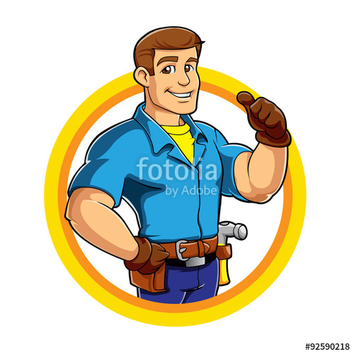 500x500 Handyman And Work Tool Stock Image And Royalty Free Vector