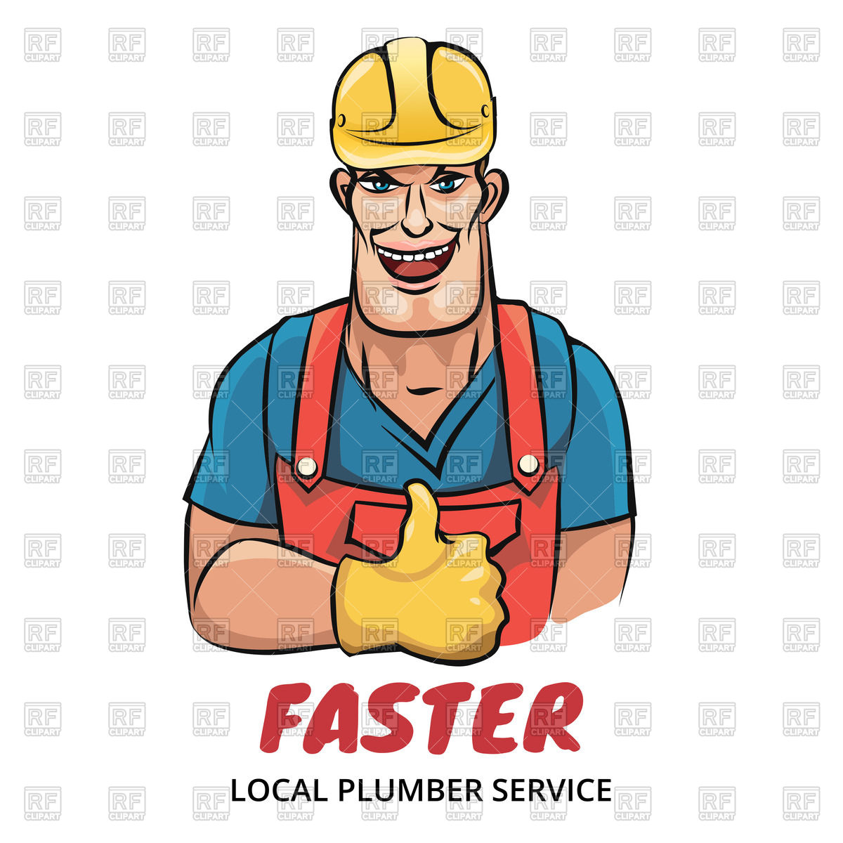 1200x1200 Smiling Plumber