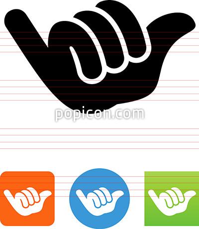 400x460 Hang Loose Icon