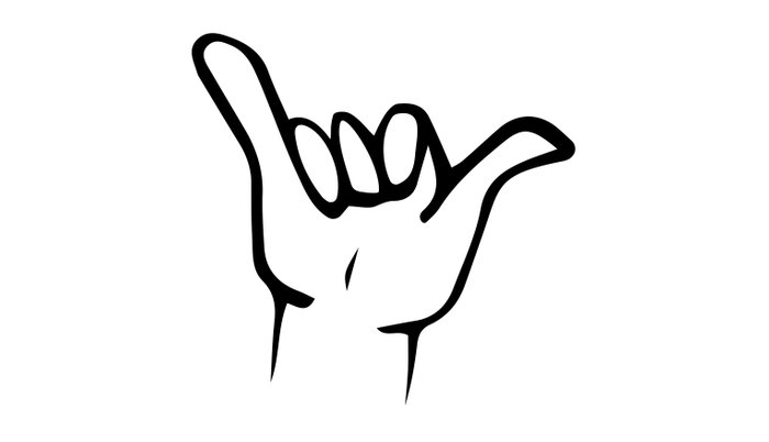 700x402 Huge Collection Of 'hang Loose Drawing' Download More Than