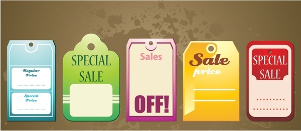 600x263 Hang Tag Free Vector Download