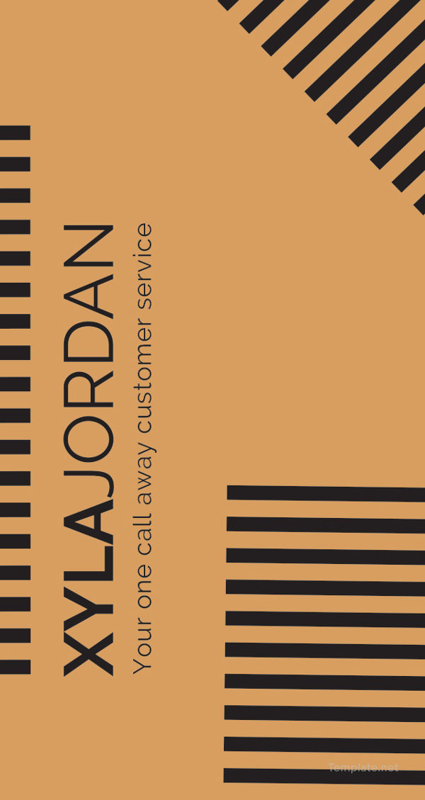 600x1129 Hang Tag Template