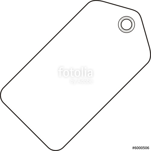 500x500 Hang Tag Blank Stock Image And Royalty Free Vector