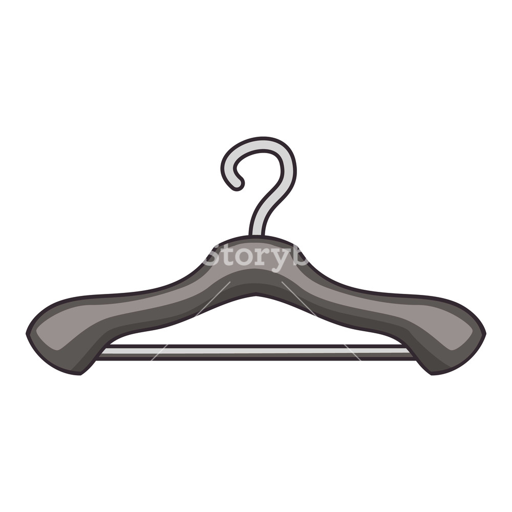 1000x1000 Clothes Hanger Icon Cartoon Illustration Of Clothes Hanger Vector