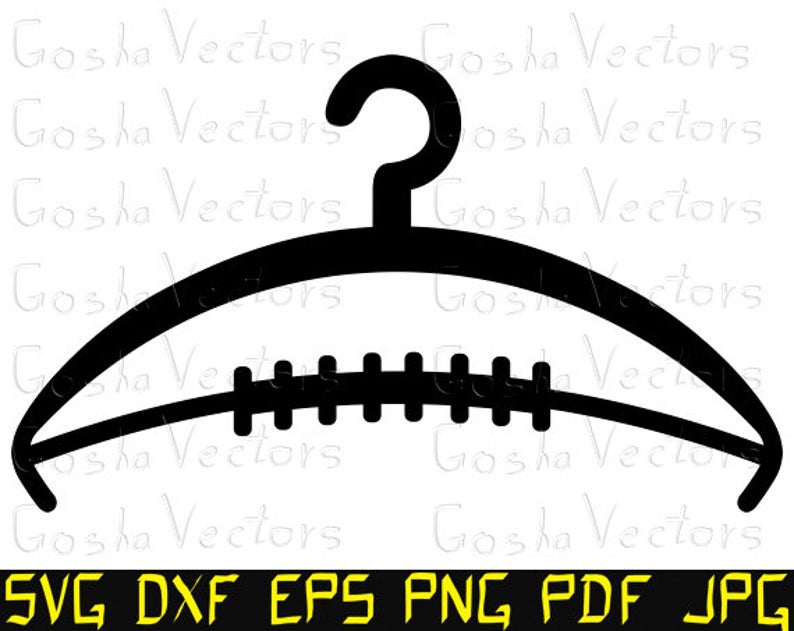 794x631 Coat Hanger Football Dxf Ball Clothes Hanger Vector Etsy