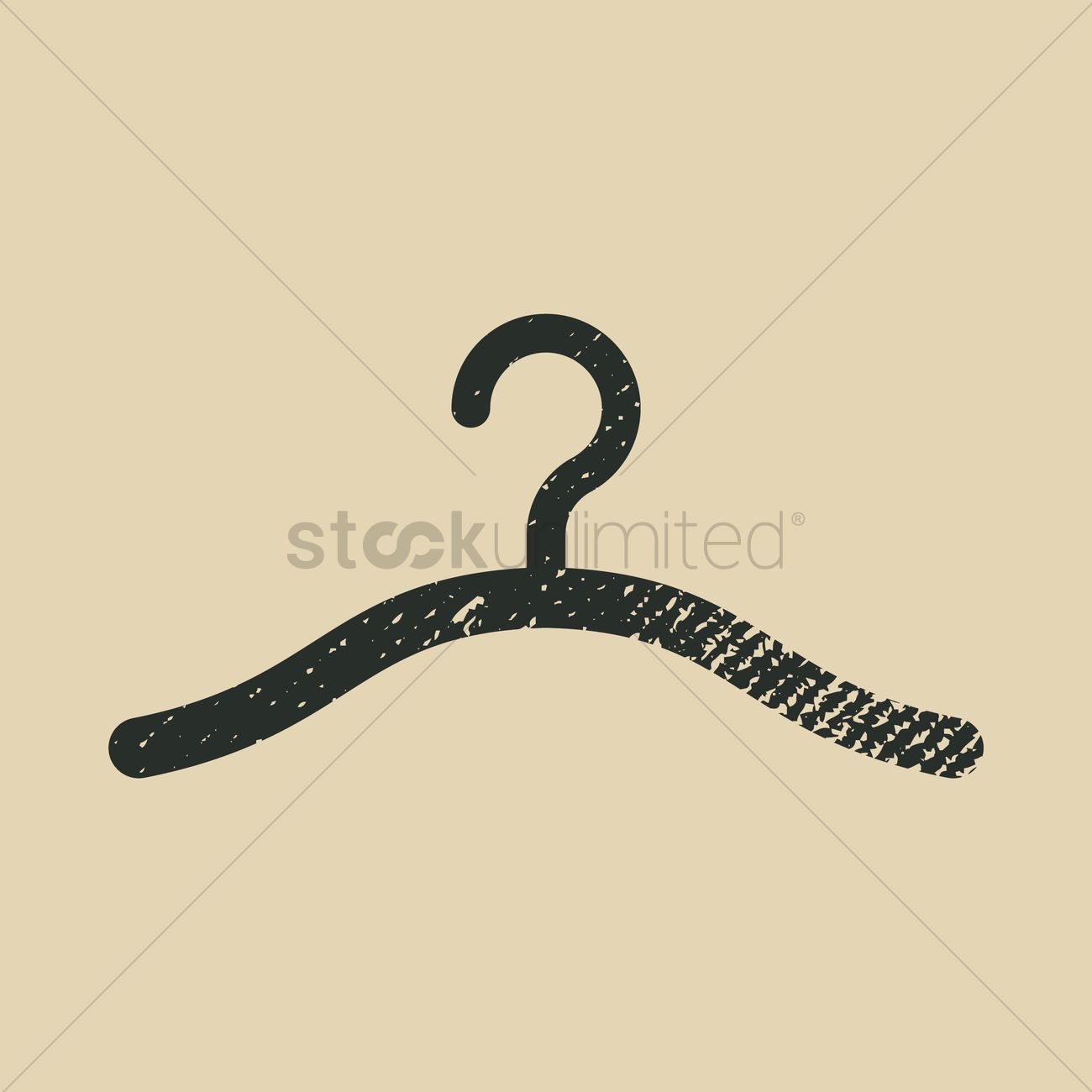 Hanger Vector Image 1300x1300 Hanger Vector Image