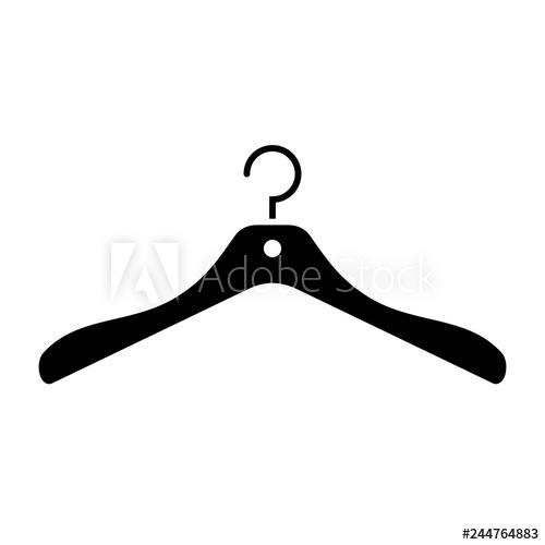 Hanger Vector Icon 500x500 Hanger Vector Icon