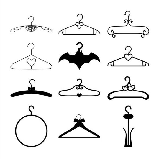 Black Hanger Vector Material Free Download 539x539 Black Hanger Vector Material Free Download