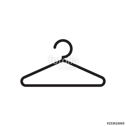 Hanger Vector Icon Stock Image And Royalty Free Vector 500x500 Hanger Vector Icon Stock Image And Royalty Free Vector