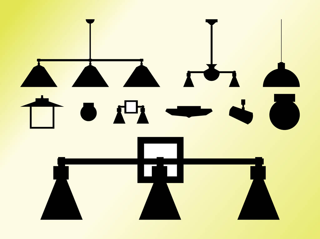 Ceiling Lamps Vector Art Graphics 1024x765 Ceiling Lamps Vector Art Graphics