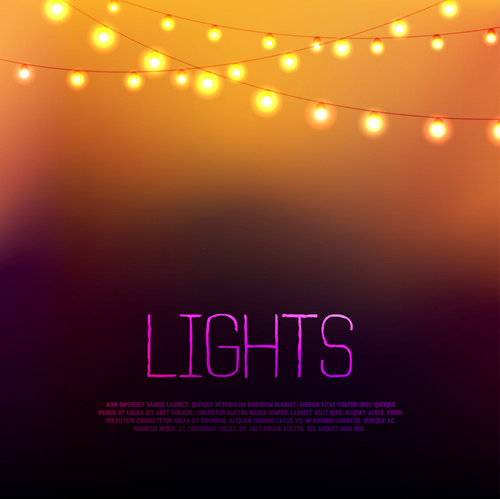 Festival Hanging Lights Vector Background Art Free Vector 500x499 Festival Hanging Lights Vector Background Art Free Vector