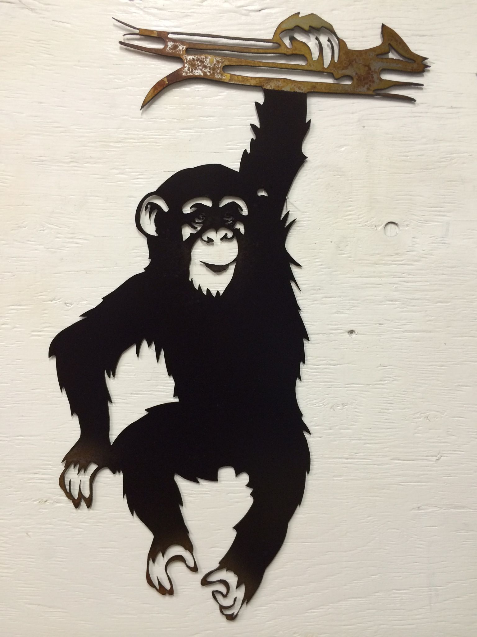 1536x2048 Collection Of 'hanging Monkey Silhouette' Download More Than