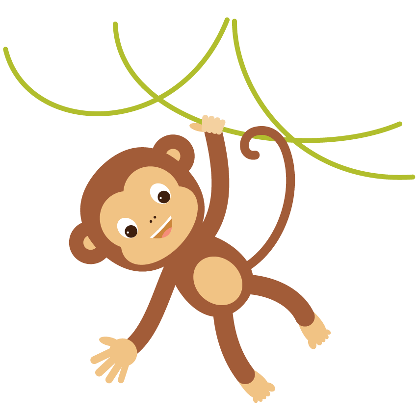 850x850 How To Create A Hanging Monkey Illustration In Adobe Illustrator