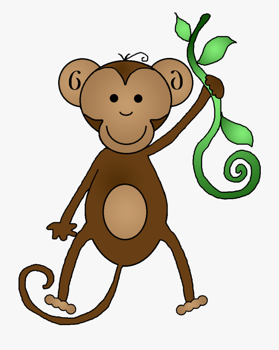 920x1154 Monkey Black And White Monkey Clipart