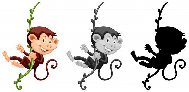 626x305 Monkey Vectors, Photos And Free Download