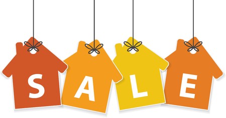 450x236 Icons Of House Hanging On A Rope Vector Illustration Royalty