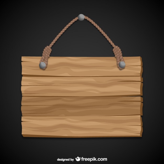 Hanging Wooden Sign Vector Free Download 626x626 Hanging Wooden Sign Vector Free Download