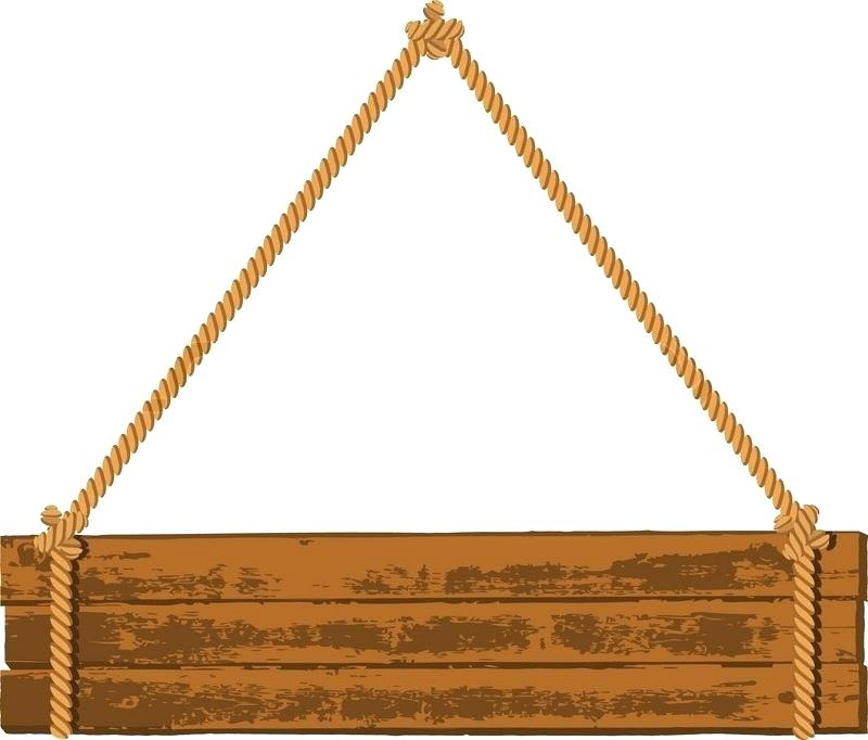 800x682 Hanging Wooden Sign
