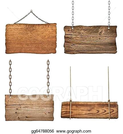 431x470 Hanging Wooden Sign