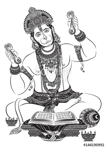 Jai Hanuman Stock Image And Royalty Free Vector On Fotolia 357x500 Jai Hanuman Stock Image And Royalty Free Vector On Fotolia