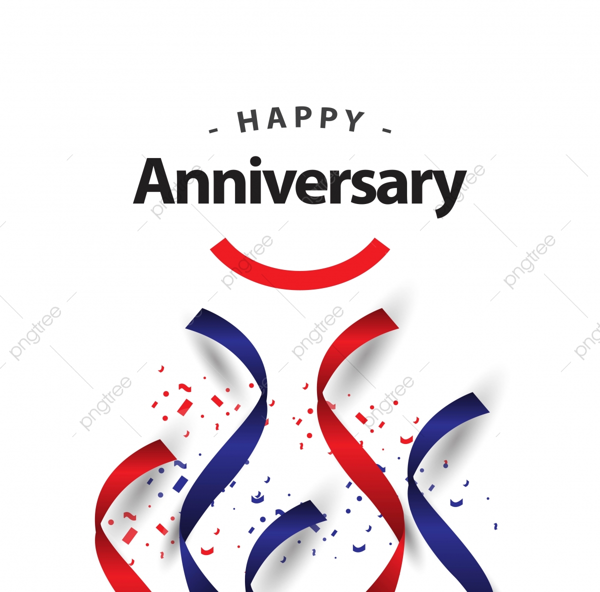 1200x1184 Happy Anniversary Vector Template Design Illustration, Anniversary